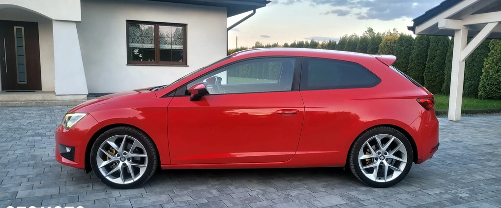 Seat Leon cena 37900 przebieg: 155000, rok produkcji 2013 z Oświęcim małe 137